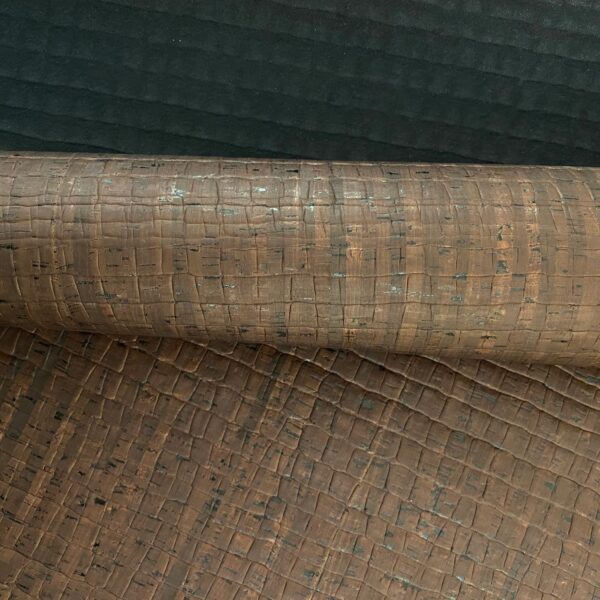 grabado textil corcho saurio-articork