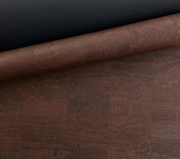 Textil de corcho color marrón oscuro-Articork